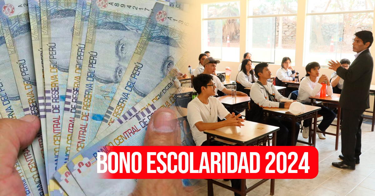 Bono Escolaridad 2024, LINK consulta DNI: ¿Hasta cuándo se podrá cobrar los 400 soles?