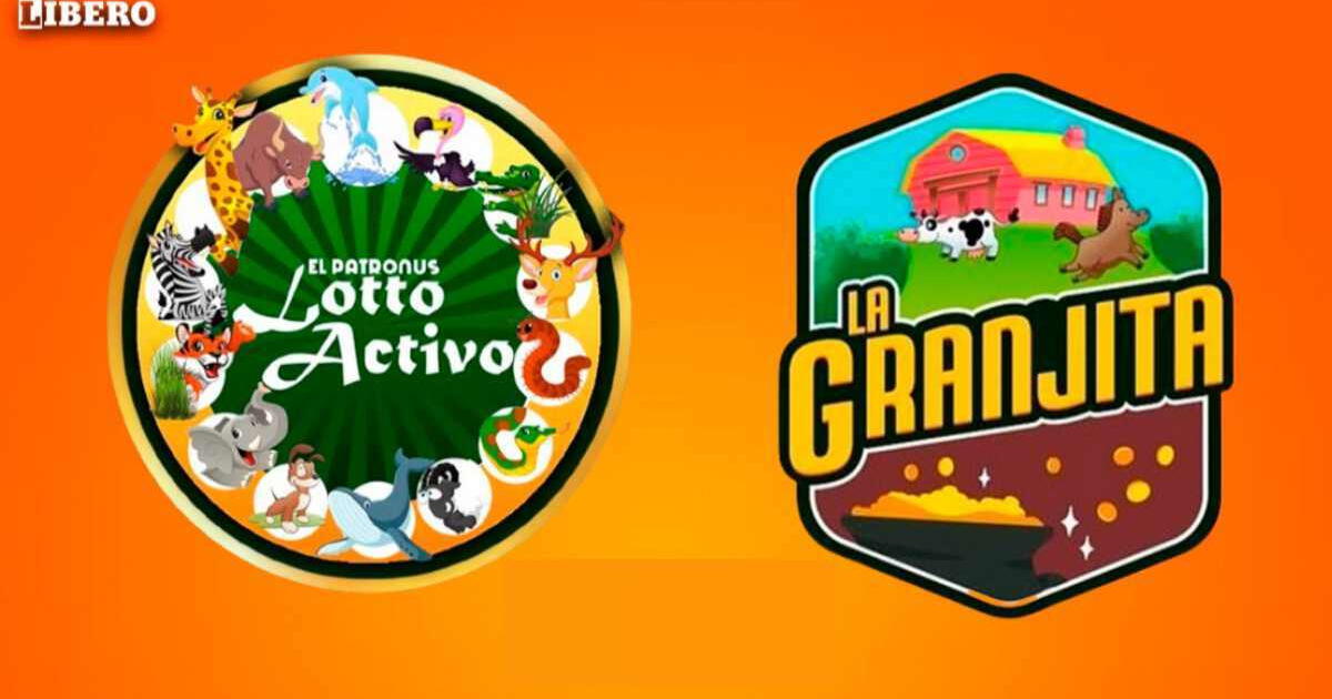 Resultados Lotto Activo y La Granjita EN VIVO: animalitos del sábado 6 de abril
