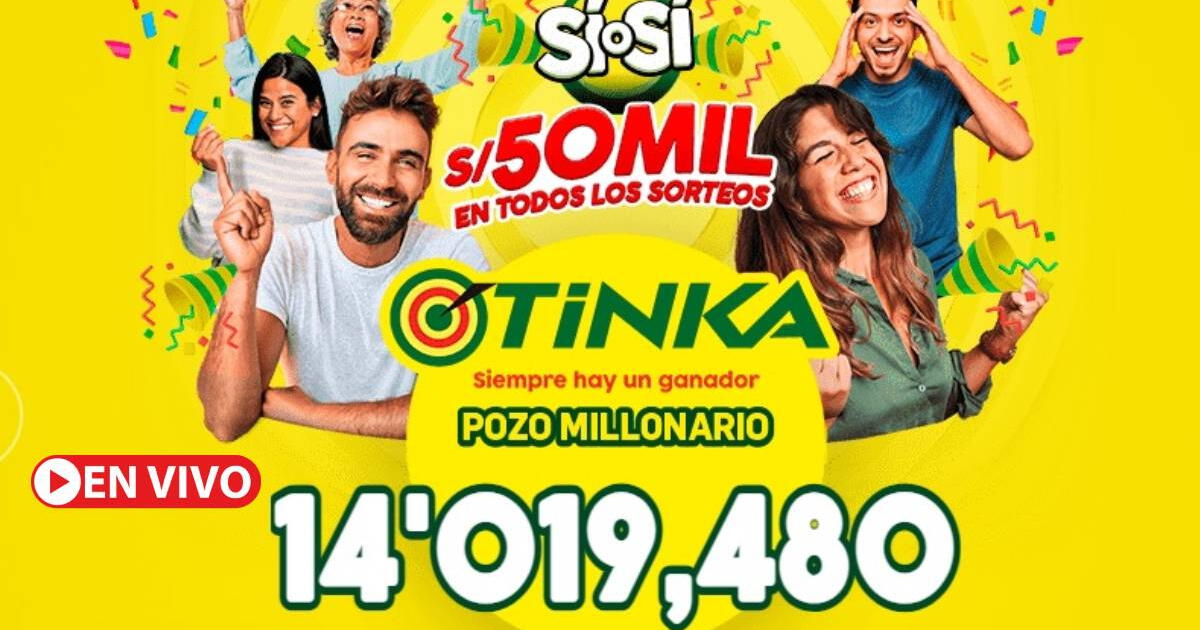 Sorteo La Tinka: a qué hora se juega, resultados y pozo millonario de HOY, 7 de abril