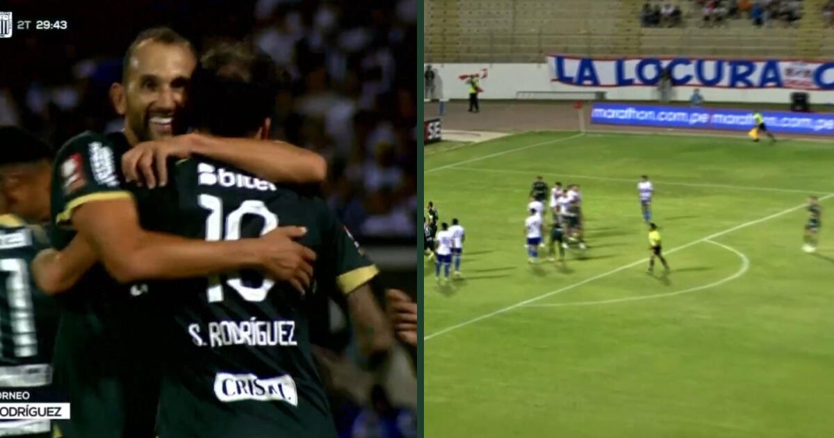 Rodríguez dejó parado a Manuel Heredia: de tiro libre marcó el 2-0 para Alianza Lima