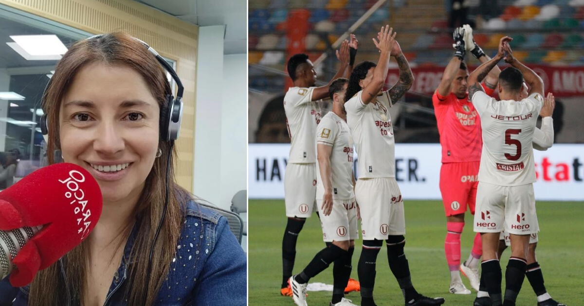 Periodista colombiana quedó sin palabras ante dos jugadores de la 'U': 