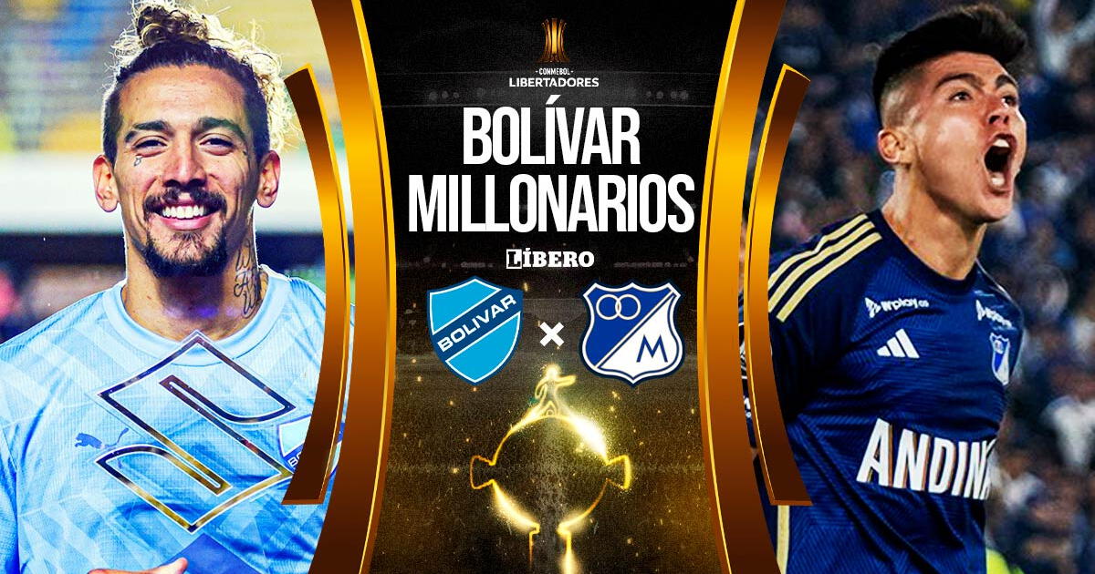 Bolívar vs. Millonarios EN VIVO por ESPN: pronóstico, horario y dónde ver la Libertadores