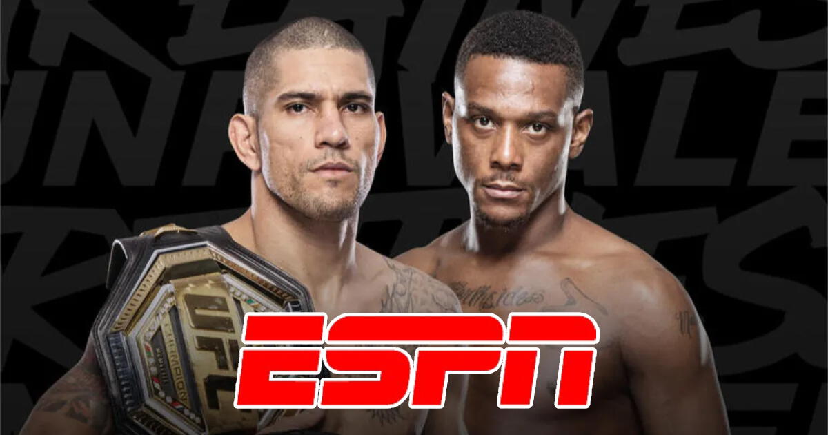 Alex Pereira vs Jamahal Hill EN VIVO vía ESPN: qué canal transmite y dónde ver la UFC 300