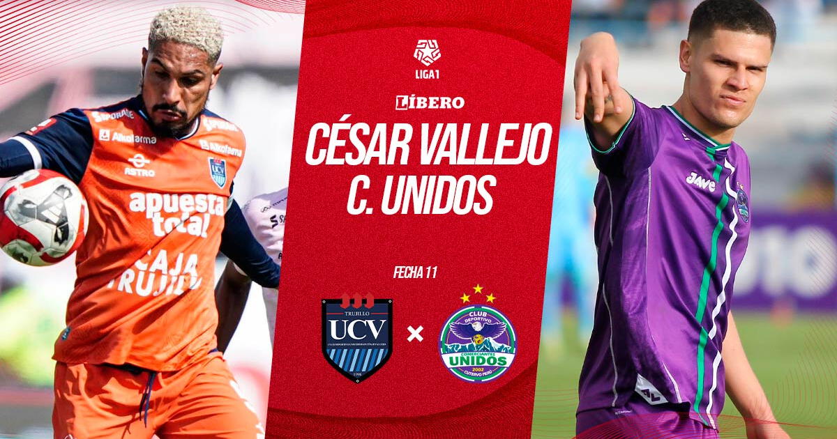 César Vallejo vs. Comerciantes Unidos EN VIVO por L1 MAX: pronóstico y a qué hora juega