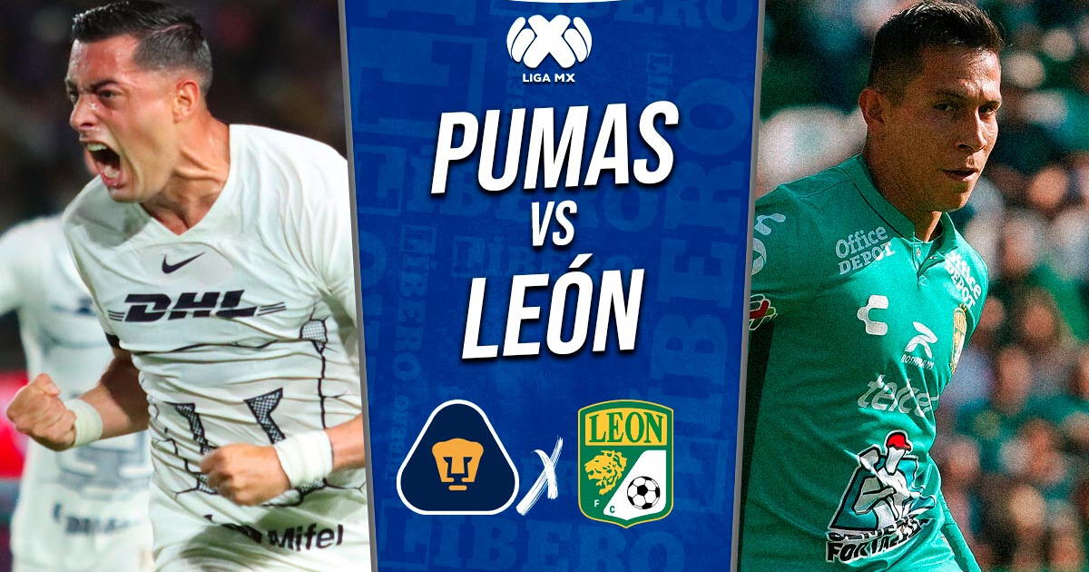 Pumas vs. León EN VIVO por Canal 5 y TUDN: cuándo juega, horario y dónde ver Liga MX