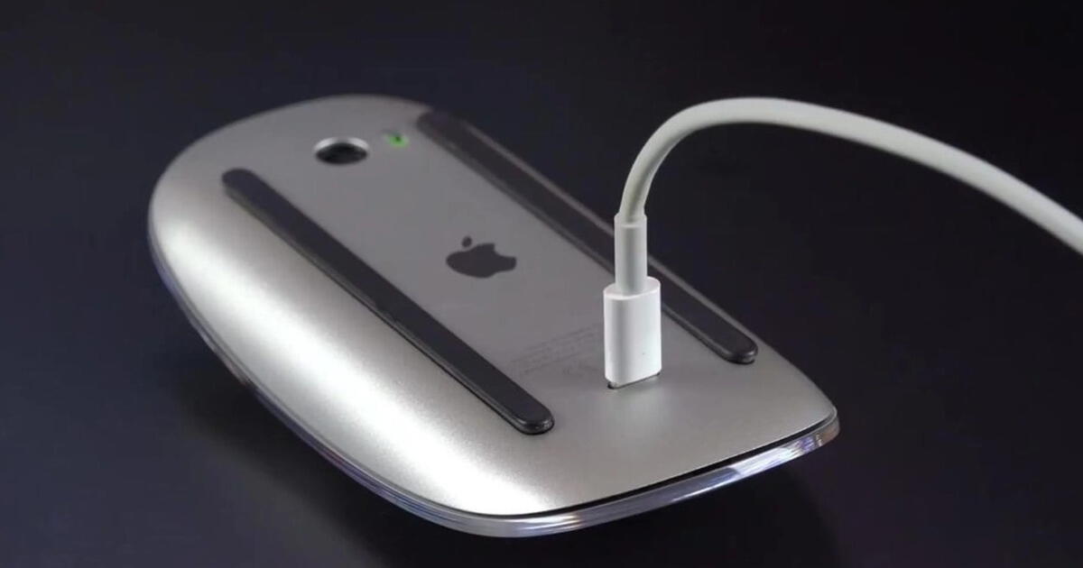 ¿Por qué en pleno 2024 el mouse de Apple se carga al revés? La verdad que debes saber