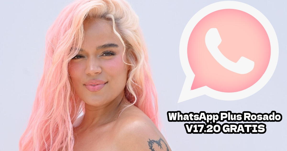 WhatsApp Plus Rosado V17.20 GRATIS: ACTIVA el 'Modo BICHOTA' con esta APK para Android