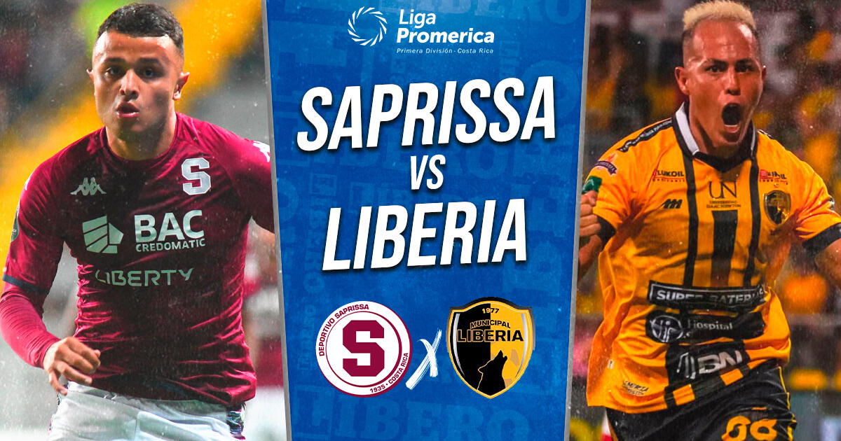 Saprissa vs Liberia EN VIVO HOY: dónde ver partido de la Liga Promerica