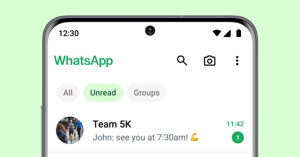 Para iPhone y Android: el truco que permite filtrar conversaciones de WhatsApp no leídas