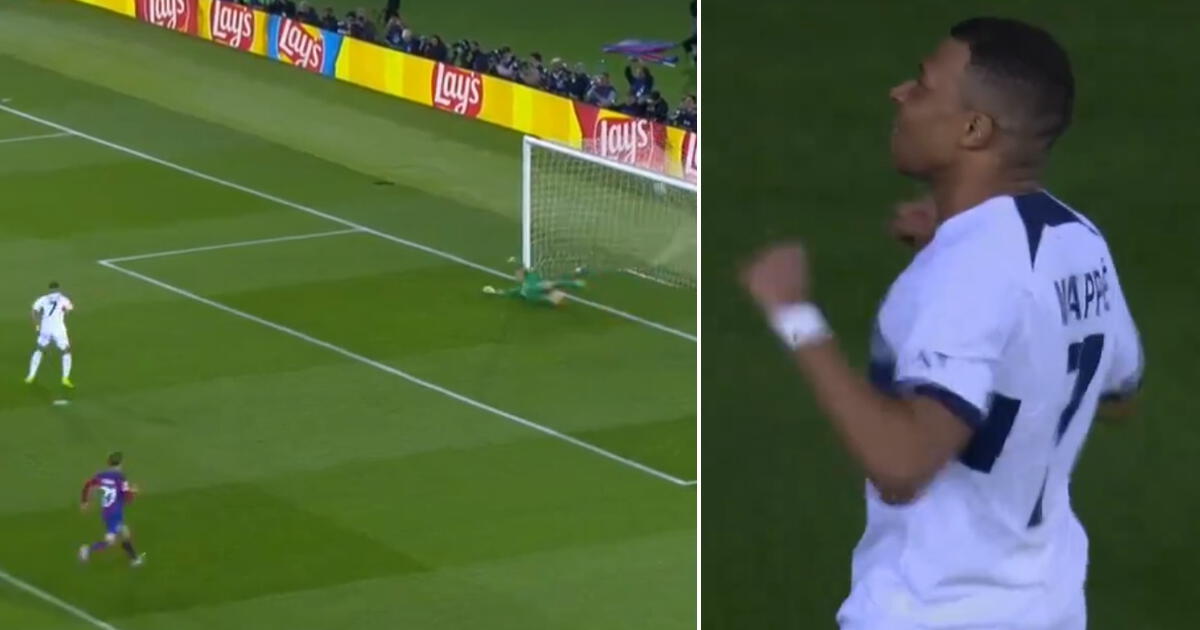Kylian Mbappé anotó el 3-1 de penal y dejó al Barcelona sin Champions 