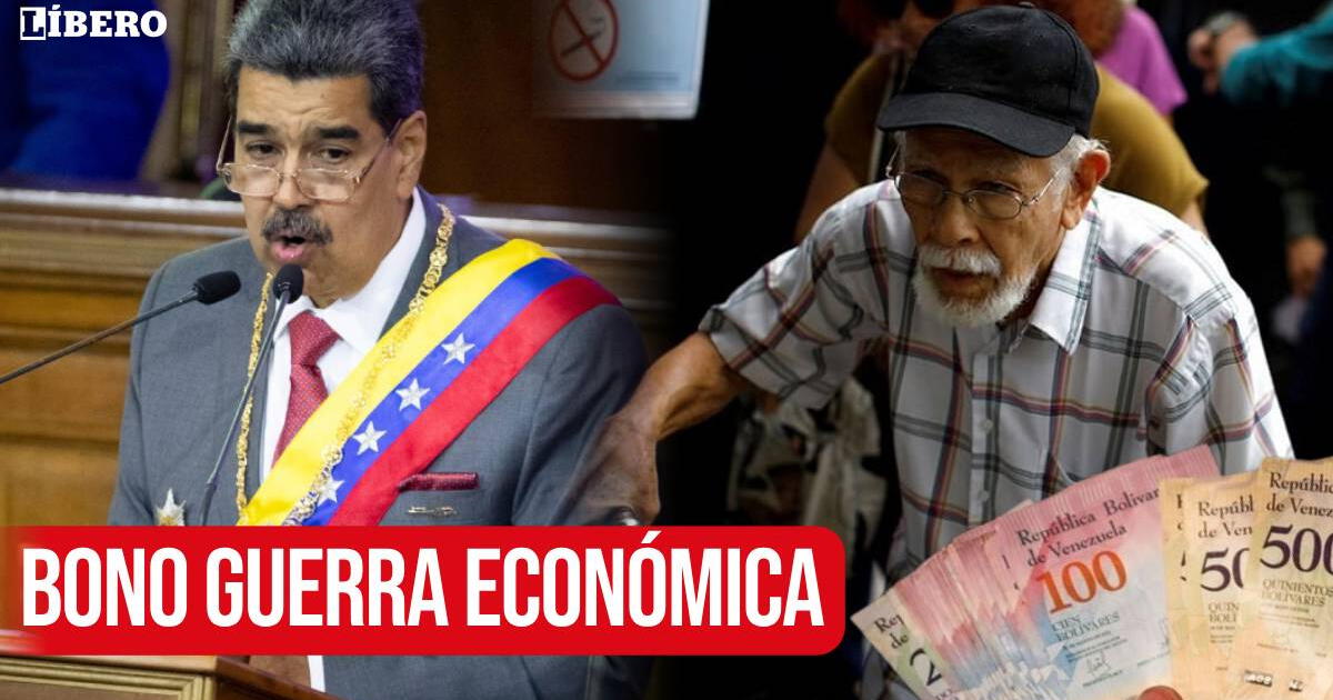 Bono Guerra Económica para jubilados y pensionados HOY: guía para COBRAR vía Patria