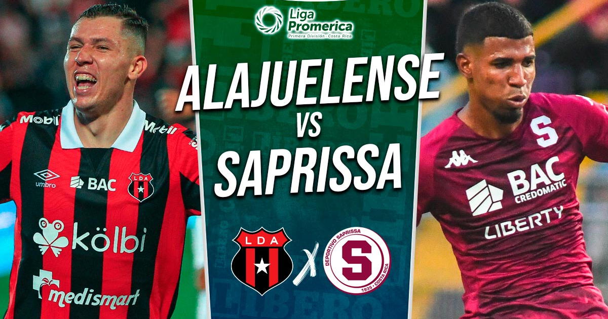 Alajuelense vs. Saprissa EN VIVO por FUTV: cuándo juega, horario y dónde ver la Liga Promerica