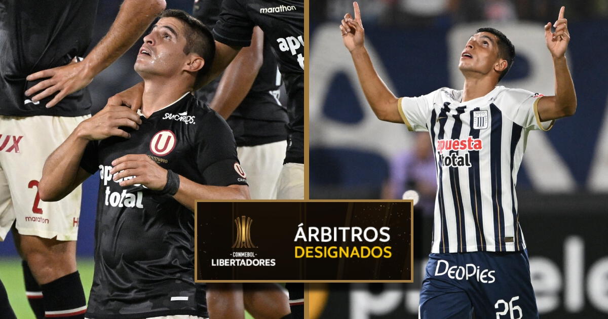 Universitario y Alianza Lima ya conocen a los árbitros de sus partidos por Copa Libertadores