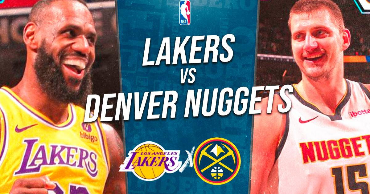 Lakers vs Nuggets EN VIVO por los Playoffs de la NBA: hora y dónde ver a LeBron contra Jokic