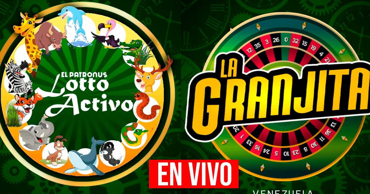 Resultados Lotto Activo y Granjita EN VIVO: qué animales salieron HOY, viernes 19 de abril
