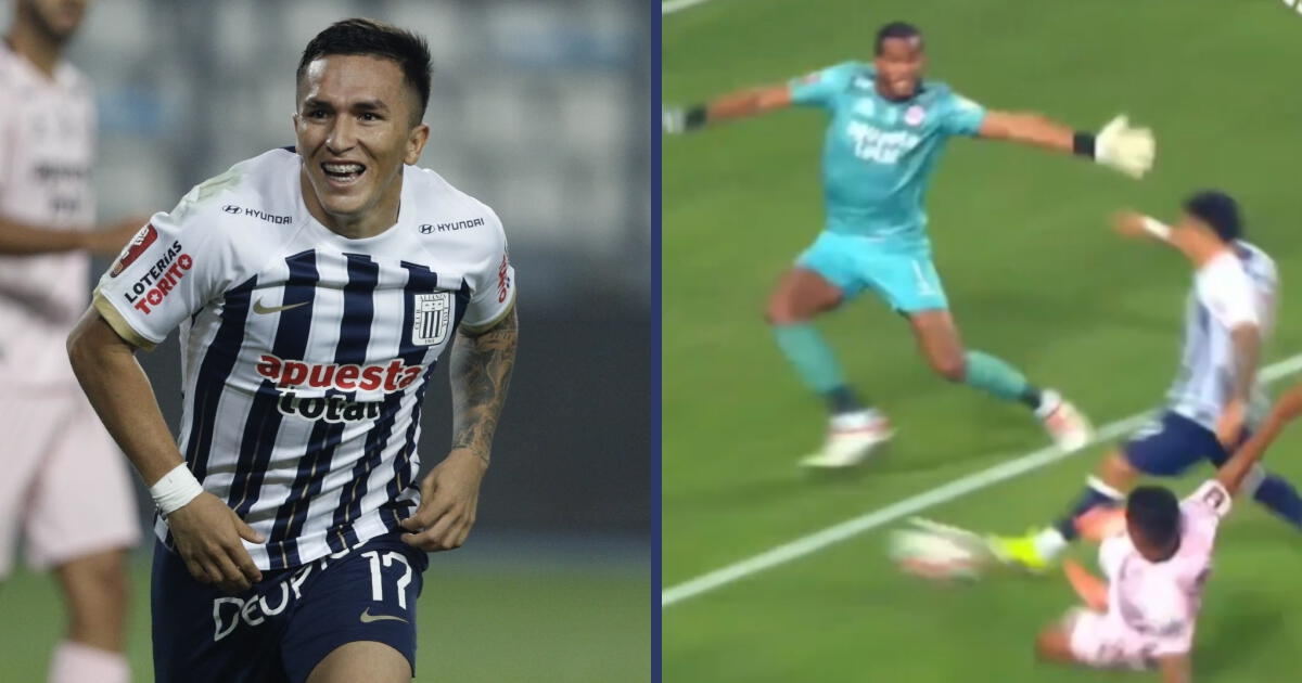 Cristian Neira pisó el área y marcó su primer gol con Alianza Lima ante Sport Boys