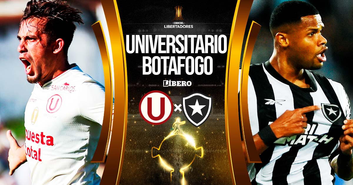 Universitario vs Botafogo EN VIVO por Copa Libertadores: fecha, horario y dónde ver partido