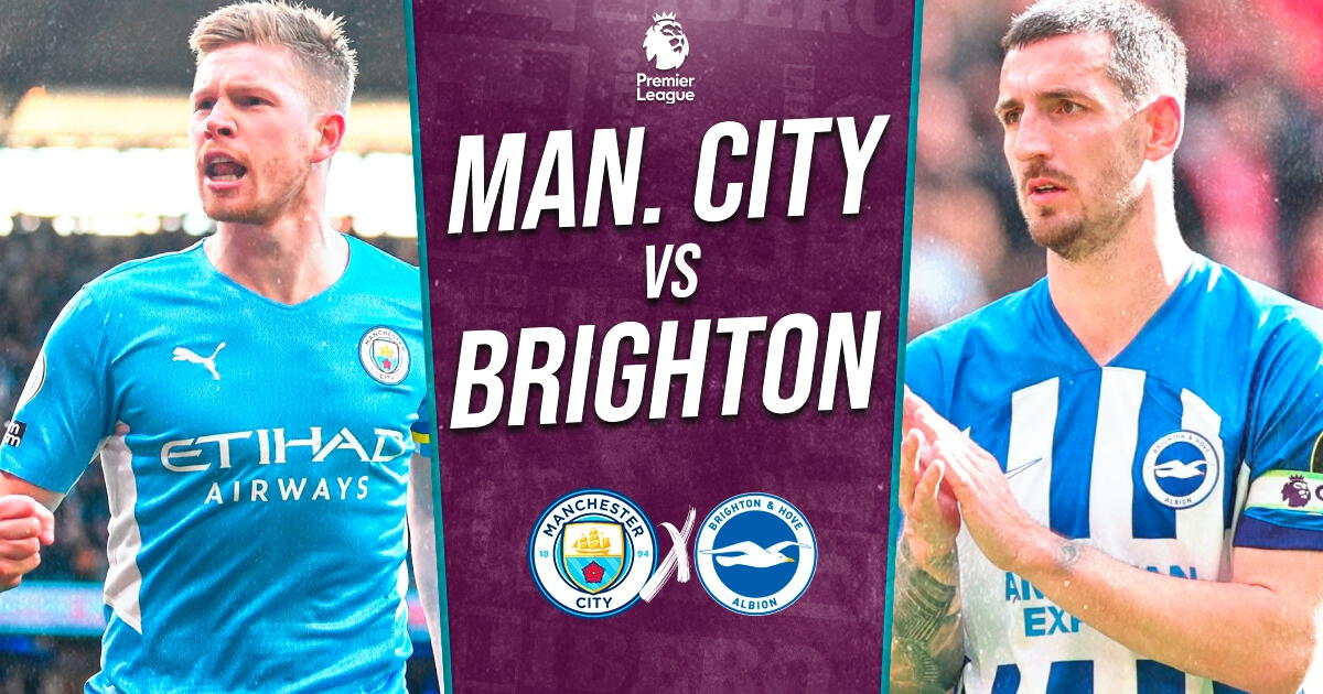 Manchester City vs Brighton EN VIVO vía ESPN: horario, pronóstico y dónde ver Premier League