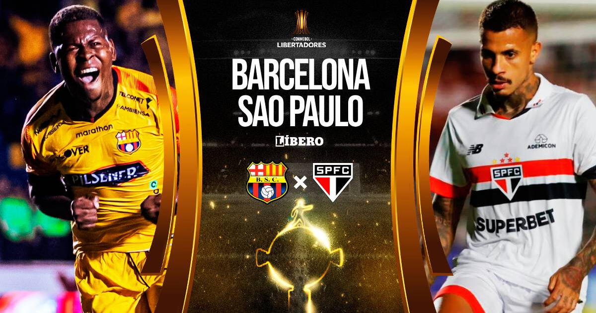Barcelona SC vs Sao Paulo EN VIVO vía ESPN 5: fecha, horario y cómo ver la Copa Libertadores