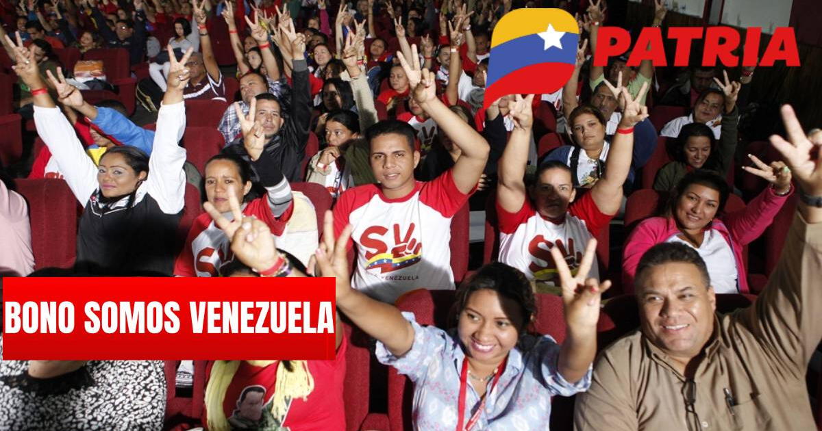 Bono Somos Venezuela, abril 2024: recibe el pago y COBRA el monto vía Sistema Patria