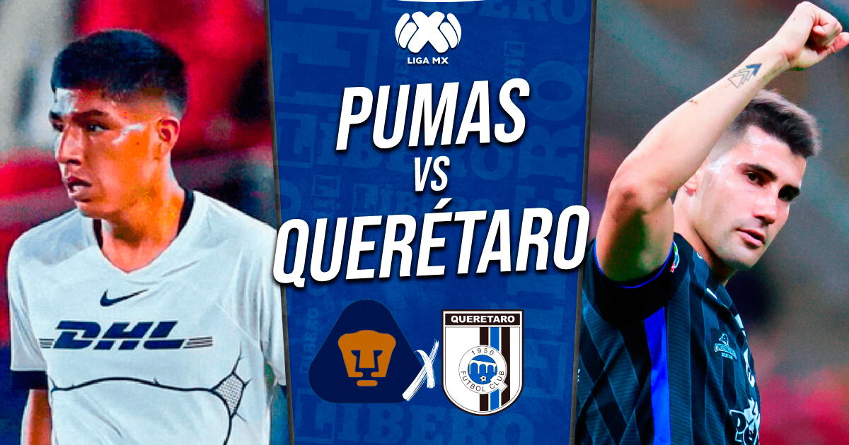 Pumas vs Querétaro EN VIVO con Piero Quispe: fecha, horario, pronóstico y dónde ver Liga MX