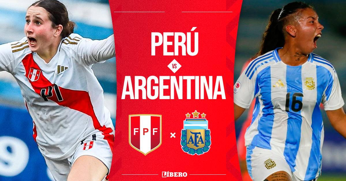 Perú vs Argentina Sub 20 EN VIVO: fecha, hora, canal y dónde ver Sudamericano femenino