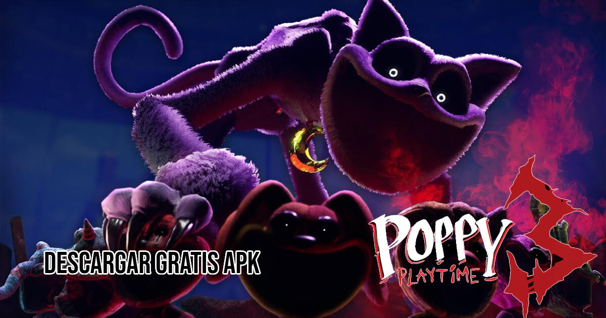 Descarga GRATIS Poppy Playtime Capítulo 3 APK 2024 para Android