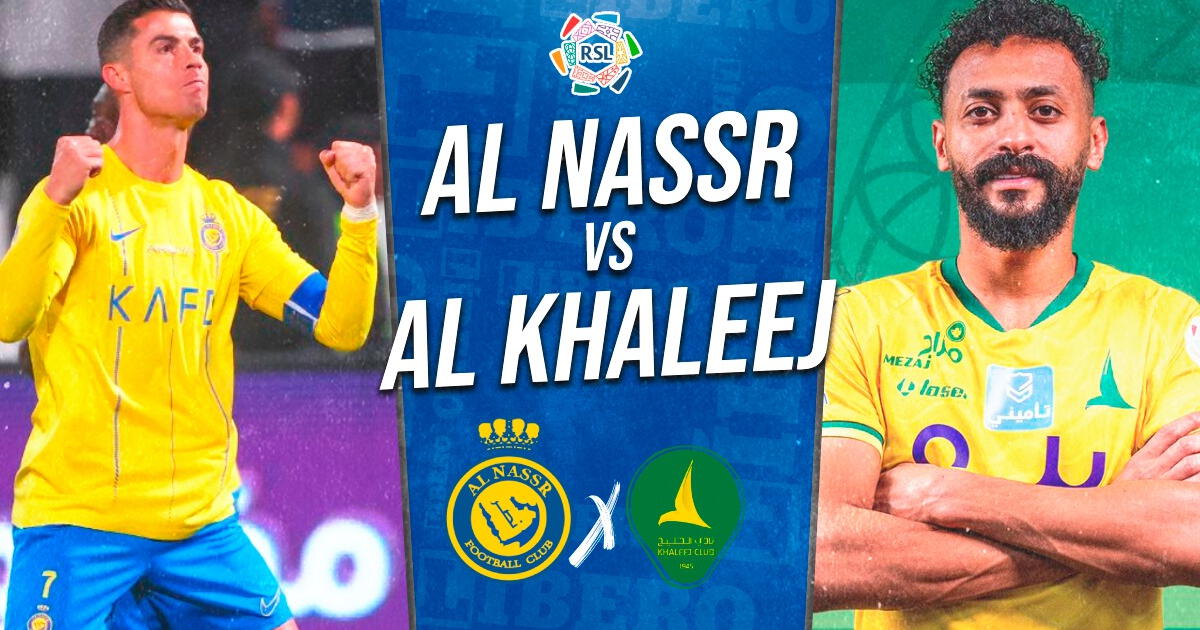 Al Nassr vs Al Khaleej EN VIVO con Cristiano Ronaldo: horario y cómo ver vía DirecTV