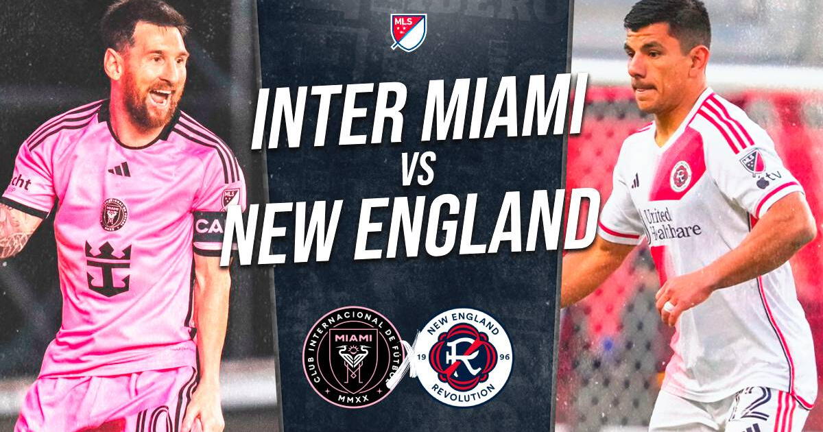 Inter Miami vs New England EN VIVO vía Apple TV: hora y cómo ver a Lionel Messi en la MLS
