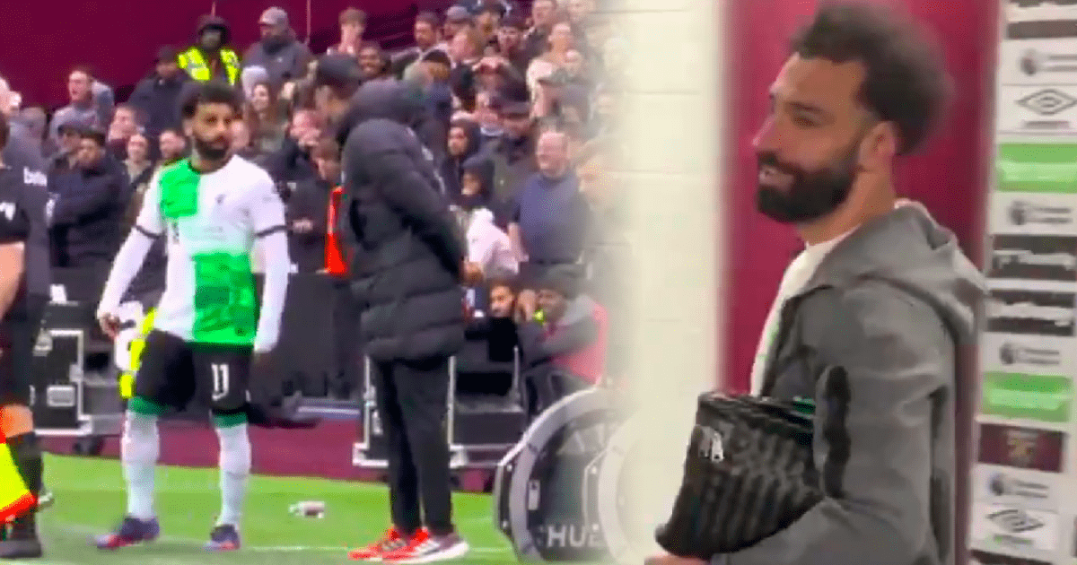 Salah dejó picante declaración tras cruce con Jürgen Klopp en el empate del Liverpool