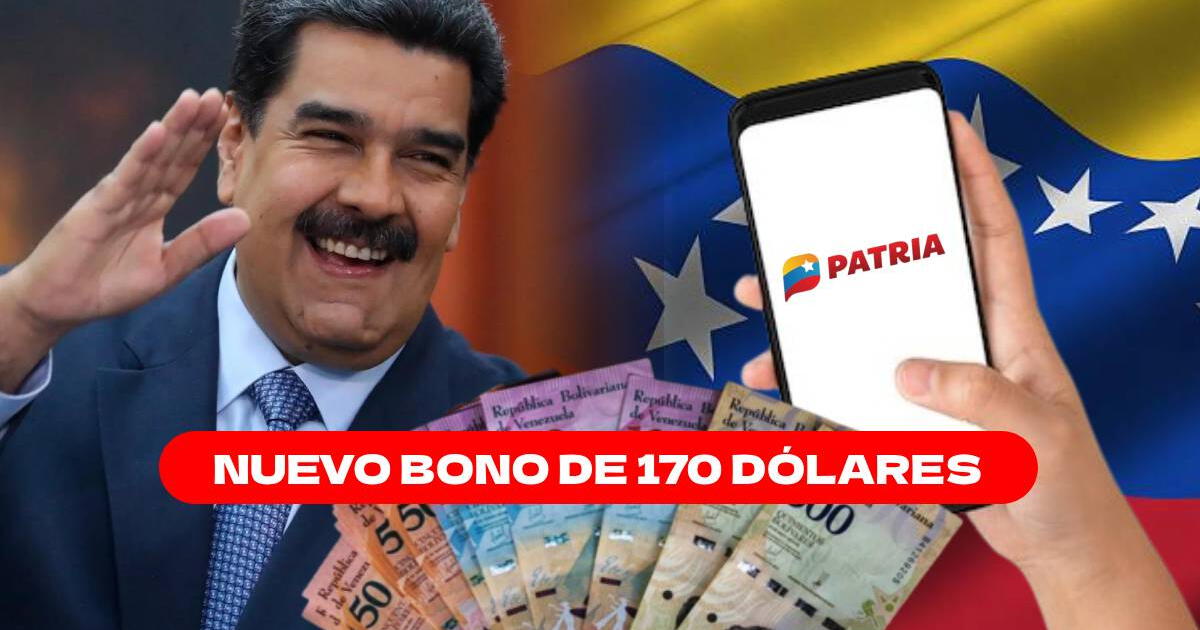 Bono Patria de 170 dólares a empleados públicos: COBRA HOY el NUEVO PAGO de Sistema Patria