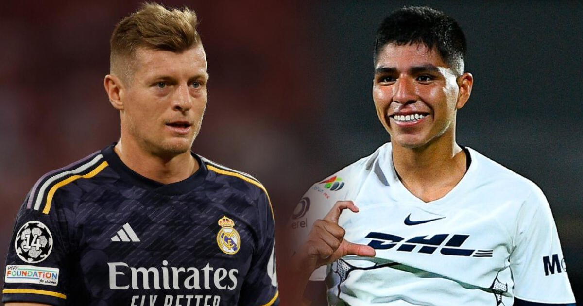 Hinchas de Pumas comparan a Piero Quispe con Kroos tras pase gol en Champions: 