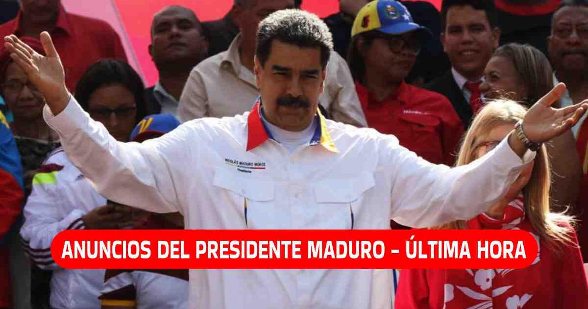 Las NUEVAS MEDIDAS que anunció Nicolás Maduro y que debes CONOCER: sueldo mínimo, bonos y más