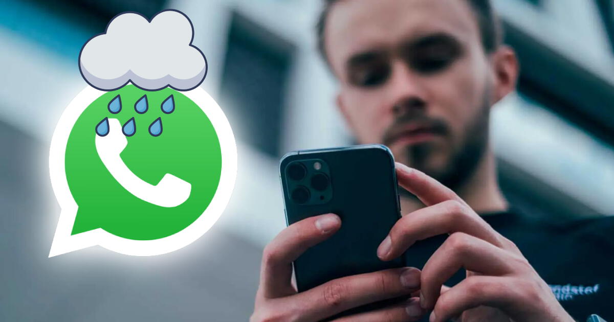 Activa el 'Modo lluvia' en WhatsApp: sigue estos 5 sencillos pasos