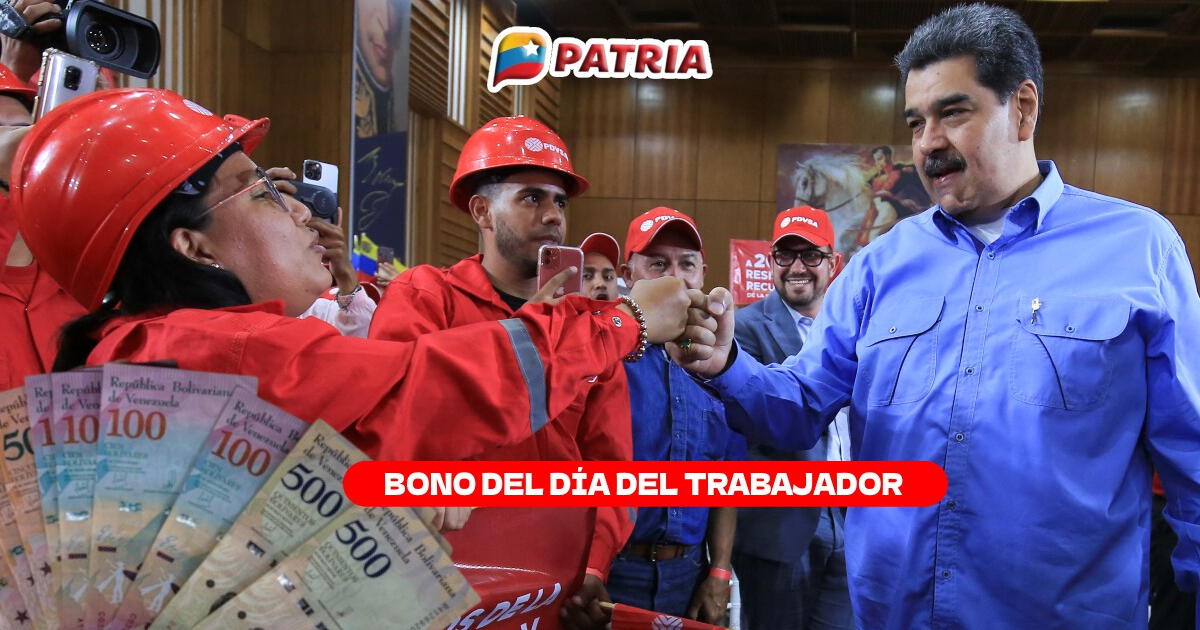 Bono Día del Trabajador 2024: consulta MONTO y FECHA DE PAGO vía Sistema Patria