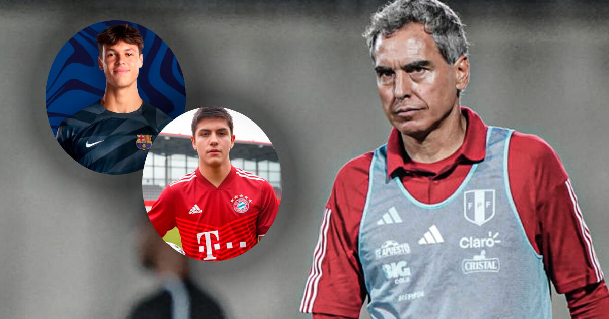 Jugadores del Bayern y Barcelona rechazaron jugar por Perú sub-20, reveló 'Chemo' del Solar