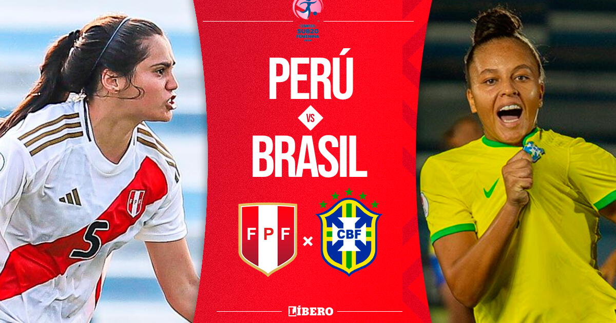 Perú vs Brasil Sub 20 EN VIVO por Sudamericano Femenino 2024: fecha, hora y dónde ver partido