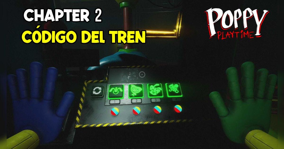 ¿Cuál es el código del tren en Poppy Playtime Chapter 2? Solución del puzzle