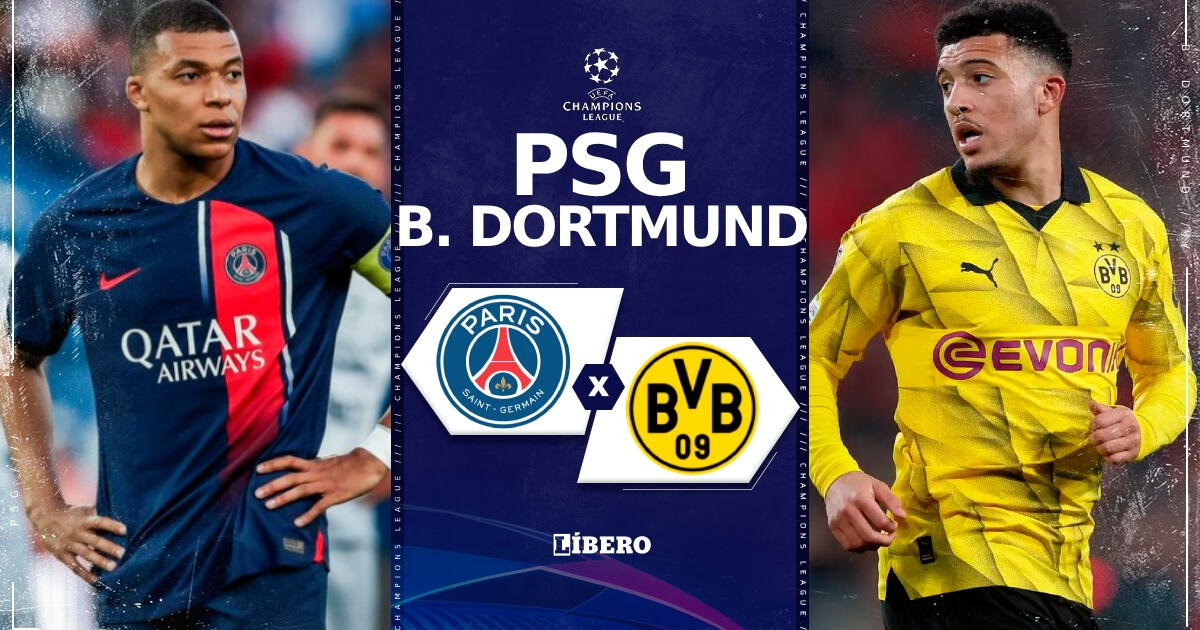 PSG vs. Borussia Dortmund EN VIVO vía ESPN: pronósticos, canales y dónde ver Champions League