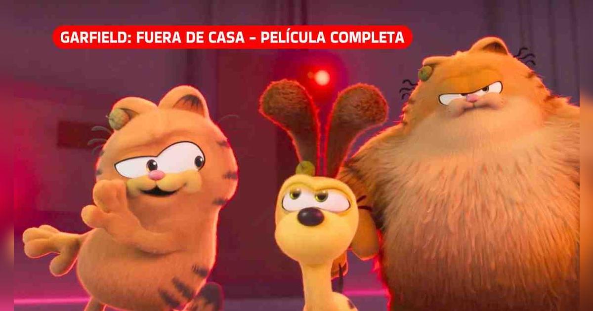 VER 'Garfield: fuera de casa' película completa en español latino por Internet