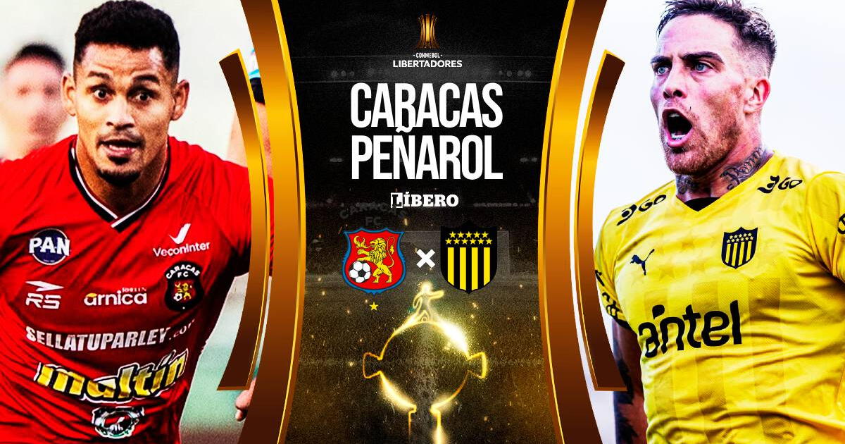 Caracas vs. Peñarol EN VIVO por Copa Libertadores vía ESPN: hora y dónde ver el partido