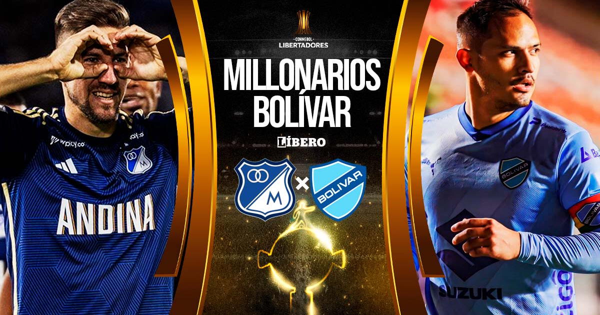 Millonarios vs Bolívar EN VIVO por Copa Libertadores: cuándo juega, hora y dónde ver partido