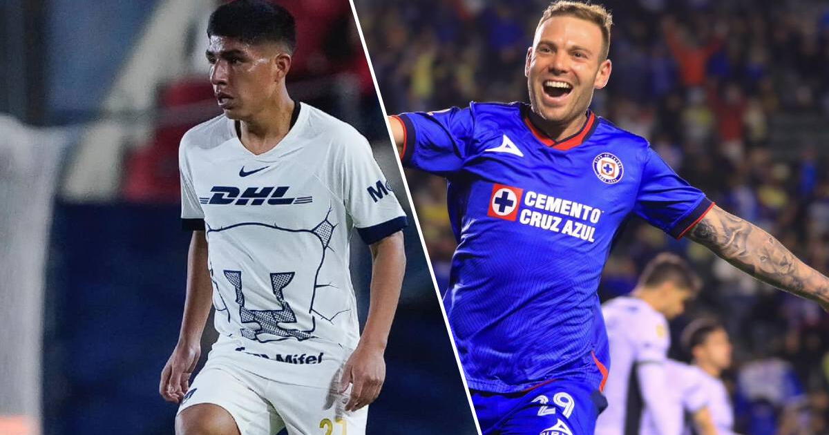 ¿A qué hora juegan Pumas vs. Cruz Azul y cómo ver partido de Piero Quispe por Liga MX?