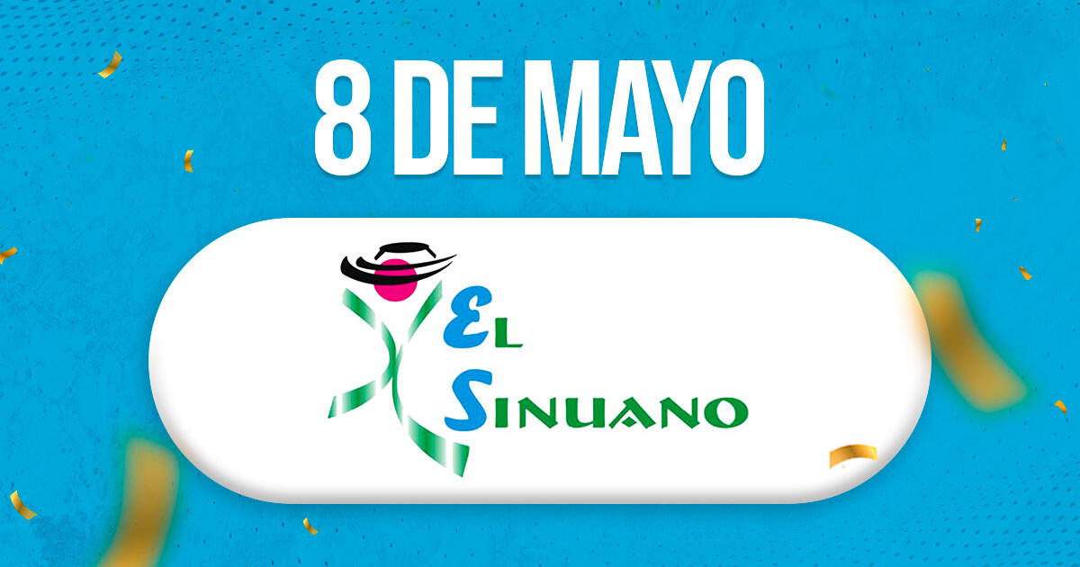 Sinuano Día y Noche del 8 de mayo: Revisa los últimos resultados del sorteo colombiano