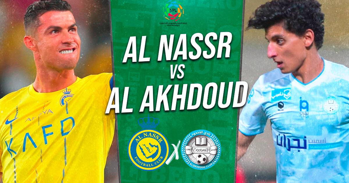Al Nassr vs. Al Akhdoud EN VIVO vía TNT Sports: hora y dónde ver a Cristiano Ronaldo