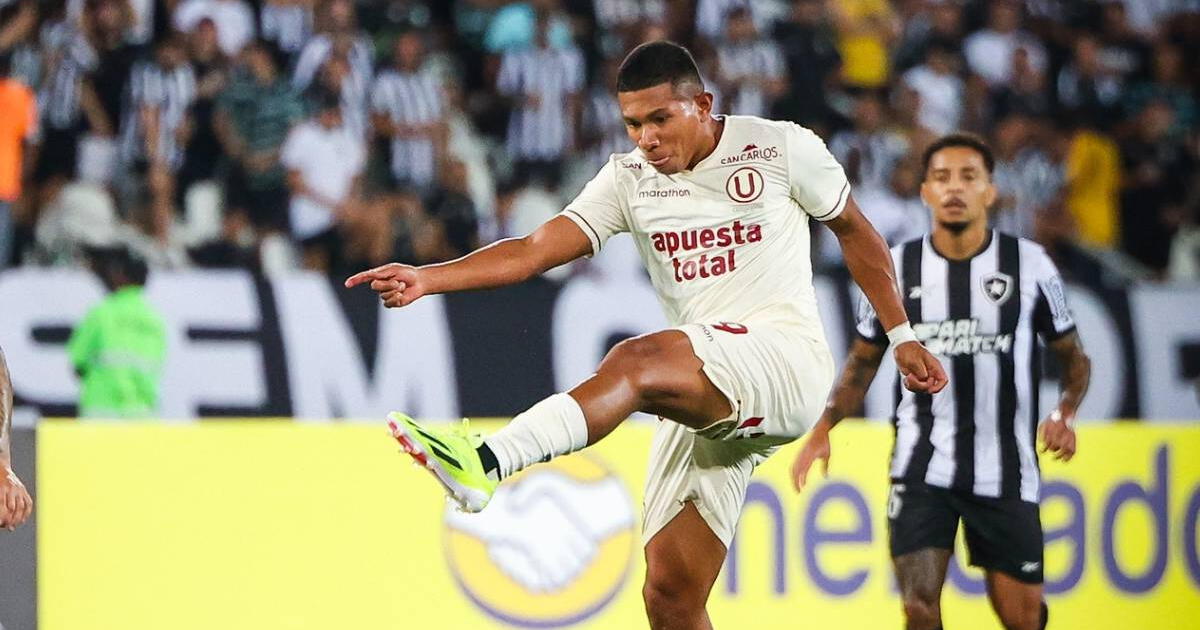 Conmebol notificó a Universitario que el partido contra Botafogo tendrá nuevo horario