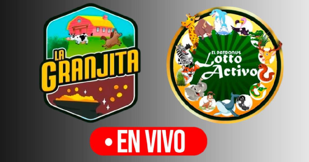 Resultados Lotto Activo y La Granjita EN VIVO, domingo 12 de mayo: animalitos y números ganadores