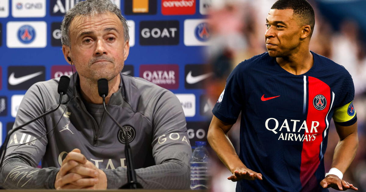 ¿Irá al Real Madrid? Luis Enrique reveló detalles sobre el futuro de Mbappé: 