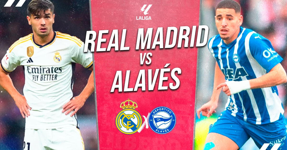 Real Madrid vs Alavés EN VIVO vía ESPN: pronósticos, horarios y dónde ver LaLiga