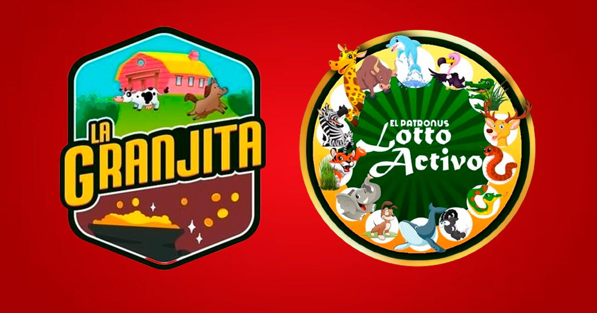 Lotto Activo y La Granjita resultados EN VIVO: animalitos ganadores de HOY, lunes 13 de mayo